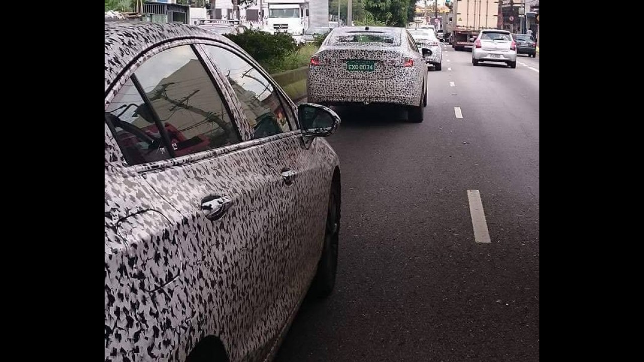 Flagra: novo Cruze é clicado por leitores rodando em São Paulo