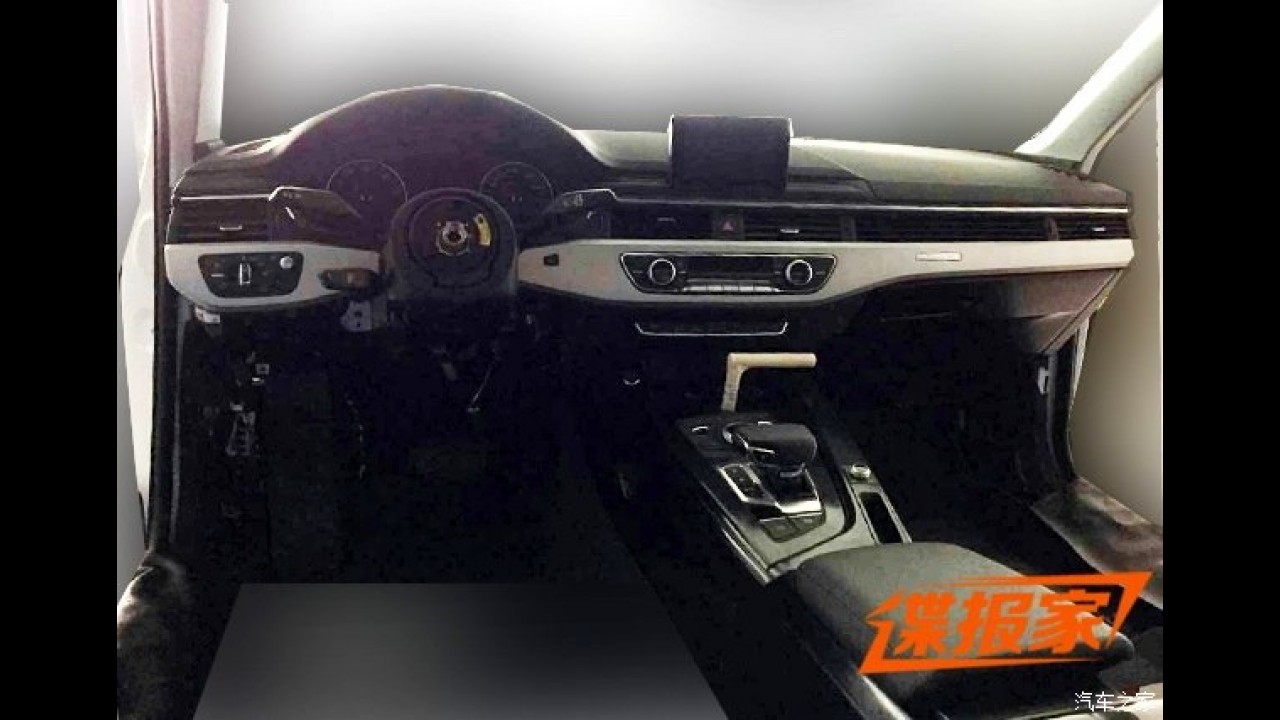 Flagra: novo Audi A4 é pego novamente e revela o interior