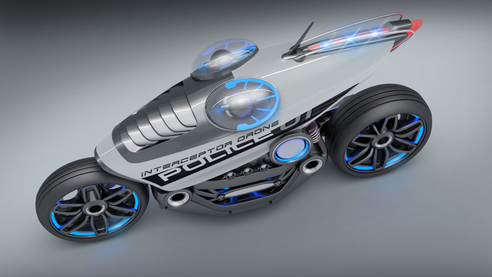 Interceptor Police Drone Motor1 Photos