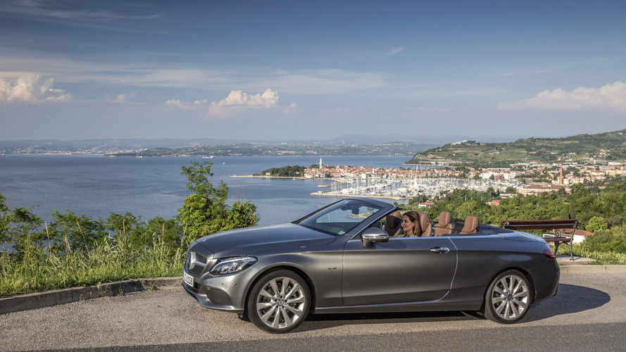 Mercedes Clase C Cabrio 2 gris