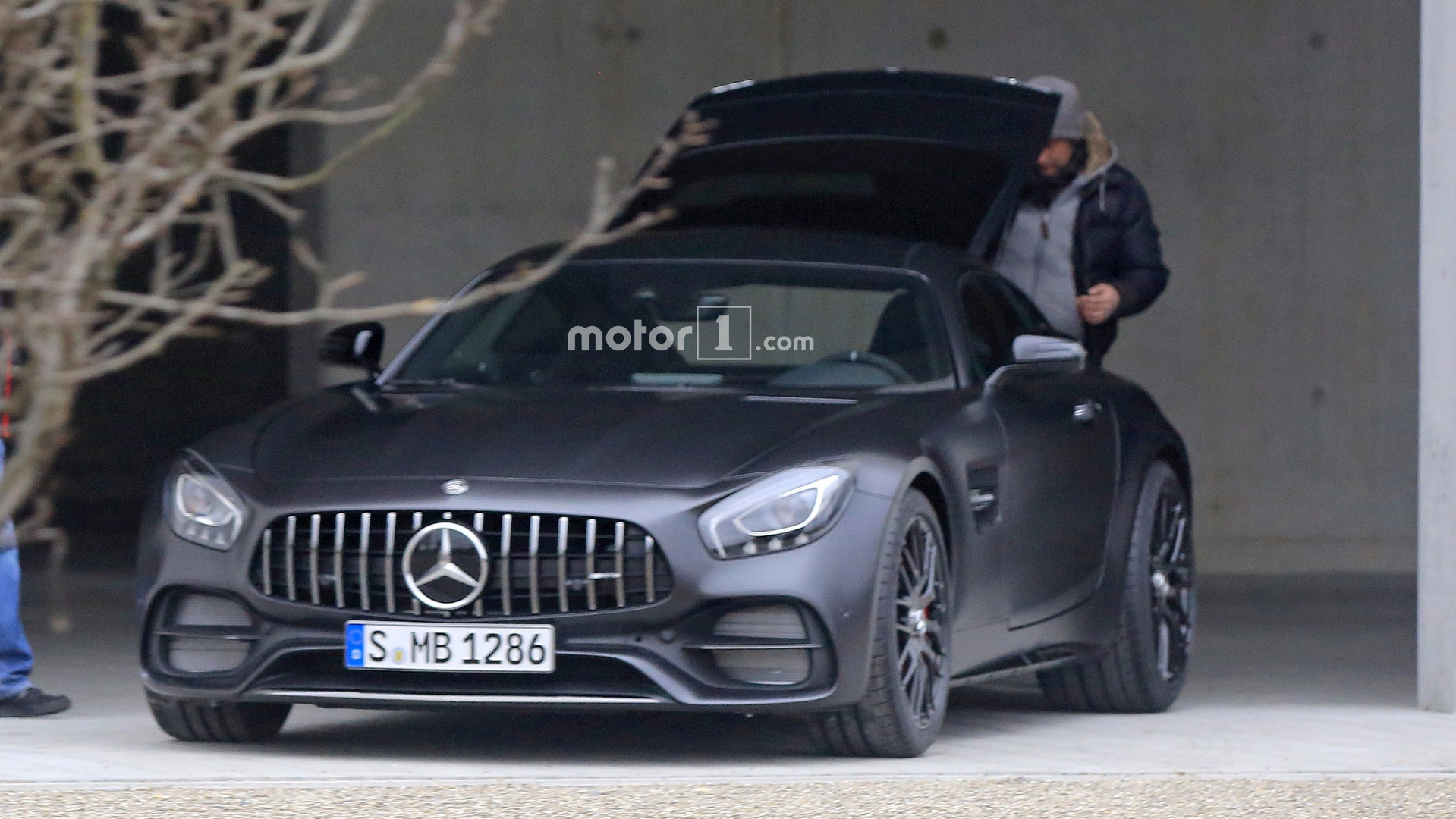 Mercedes Amg Gt C Coupe Edition 50 Spied Without Camo