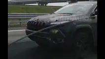 Nuova Jeep Cherokee. Foto spia della versione europea
