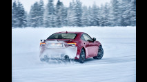 Toyota GT86, la prova tra neve e ghiaccio