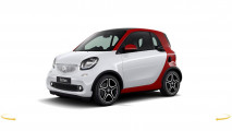 smart fortwo e forfour red & the city