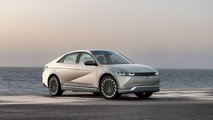 Hyundai Ioniq 5 sedan rendering front