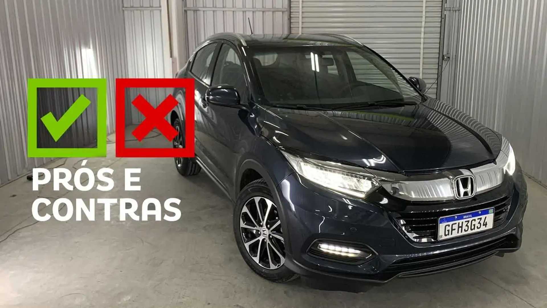 Honda HR-V EXL 2021: Prós e Contras