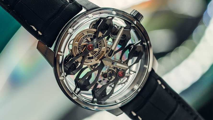 Limited-Run Aston Martin Watch Has Transparent Case To Expose Movement