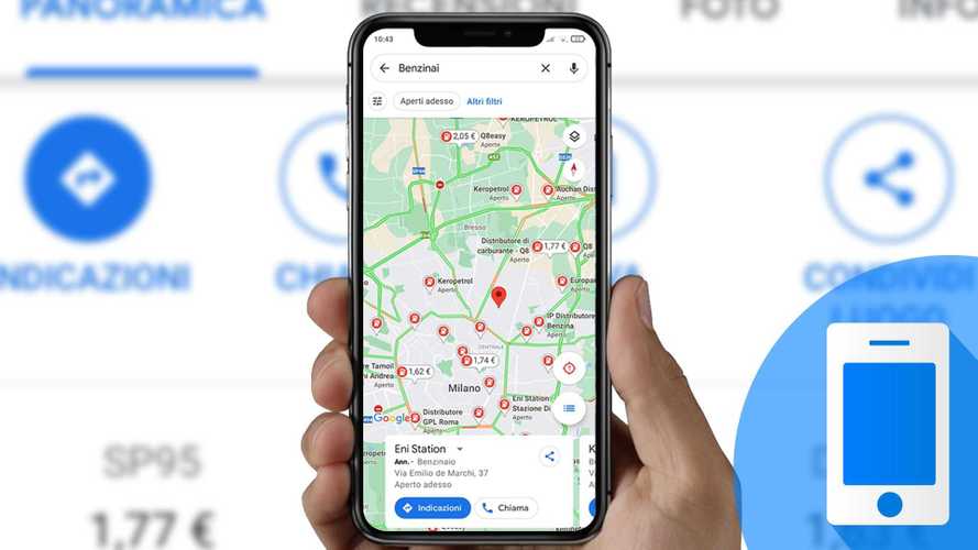 Come cercare i benzinai più convenienti con l'app Google Maps