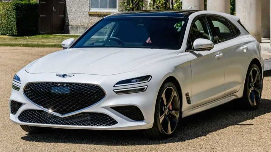 Így mutat az európai piacra szánt Genesis G70 Shooting Brake