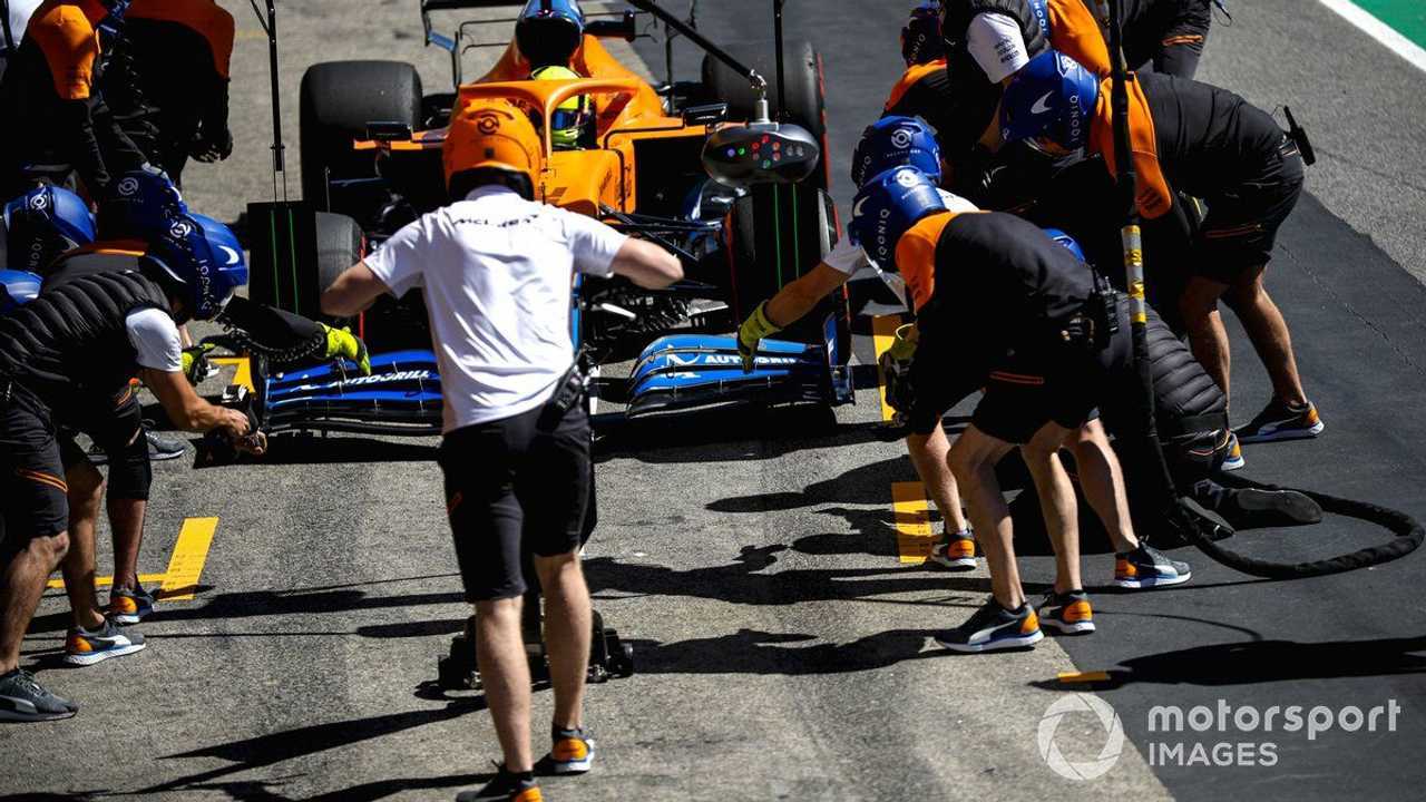 Lando Norris at Portuguese GP 2021