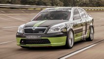 Skoda Octavia RS Bonneville record car restored
