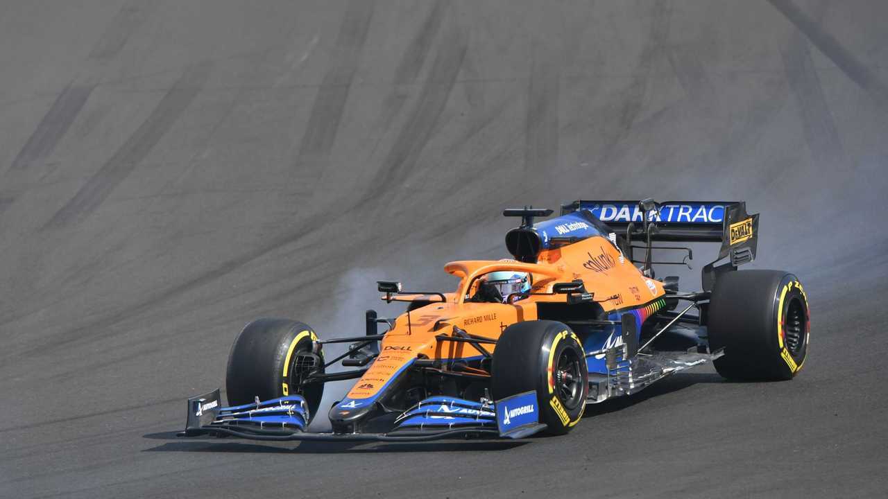 Daniel Ricciardo at Hungarian GP 2021