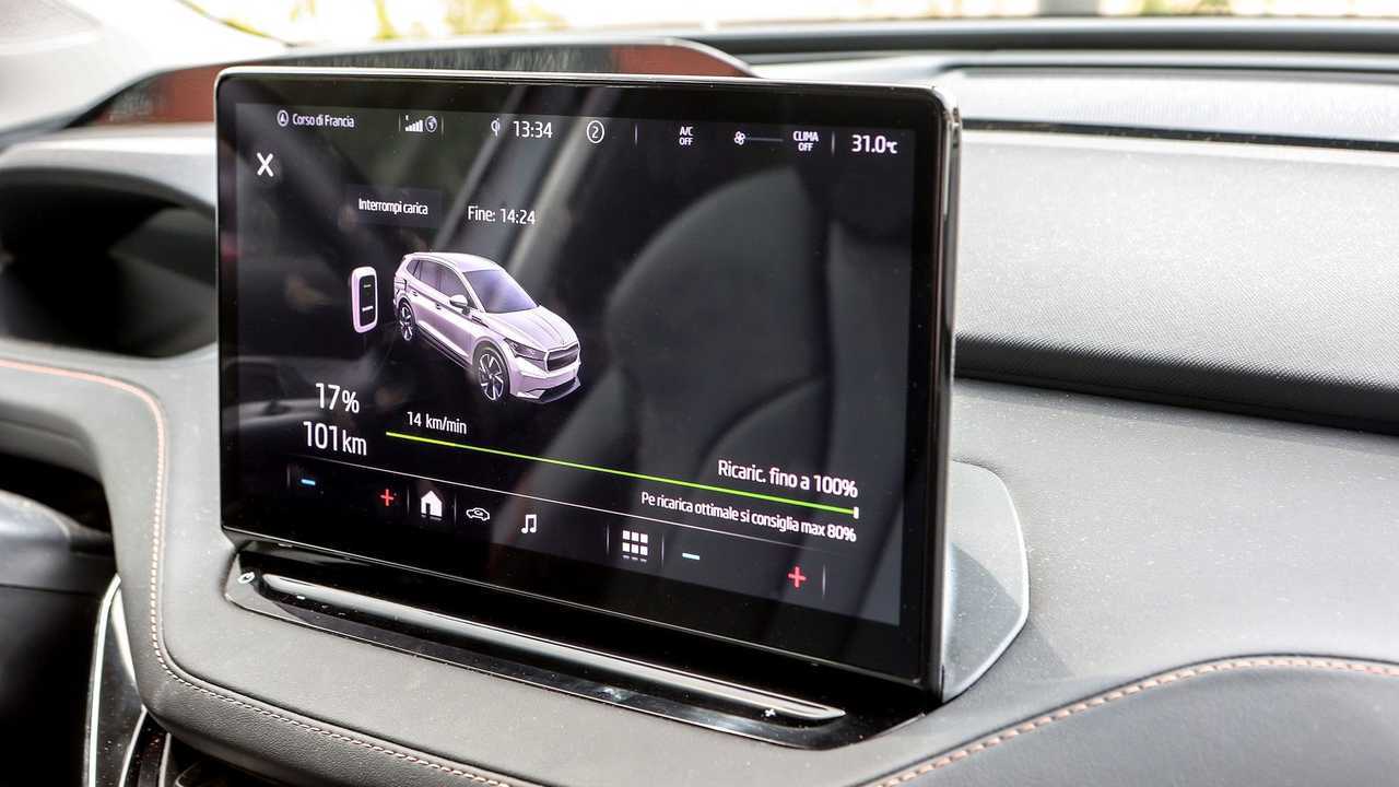 Skoda Enyaq iV, la prova nel GaragEVs