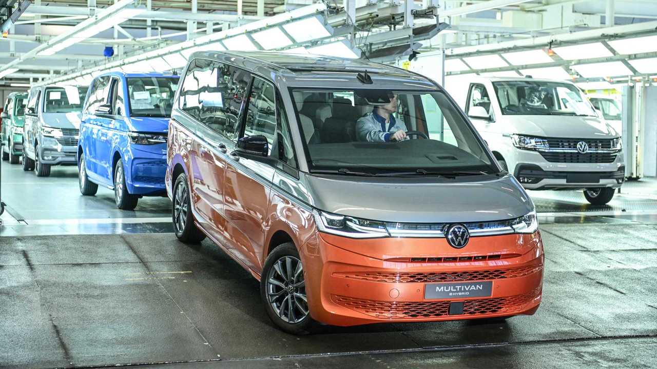 Volkswagen, lo stabilimento di Hannover - Linee di produzione del Multivan T7