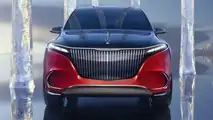 Mercedes-Maybach EQS SUV Concept Anteriore
