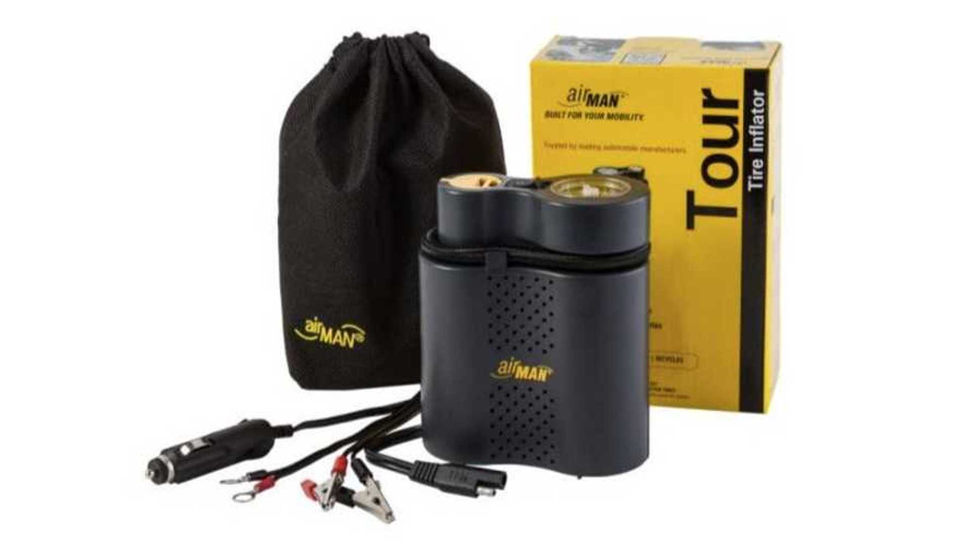 Take The AirMan Tour Mini Compressor With You On Your Adventures
