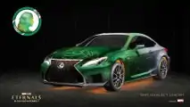 Lexus con design ispirato al film «Eternals»