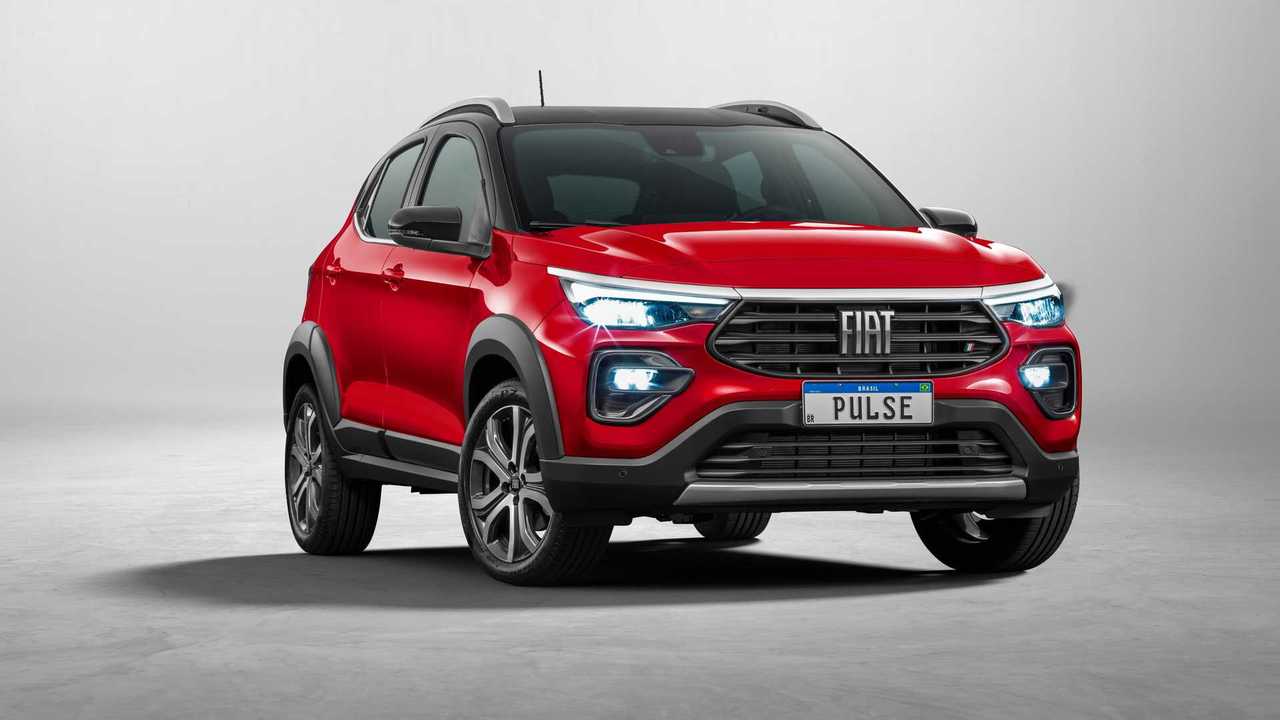 Dianteira do Fiat Pulse Impetus T200