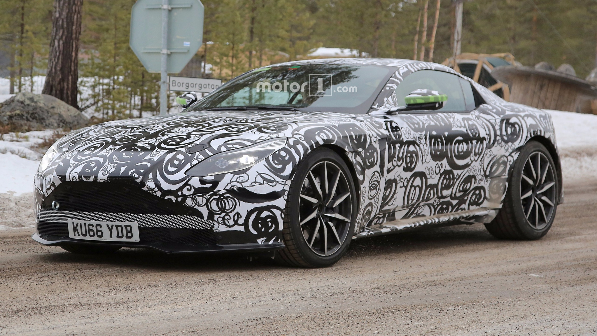 Aston Martin Db11 S Spied For The First Time