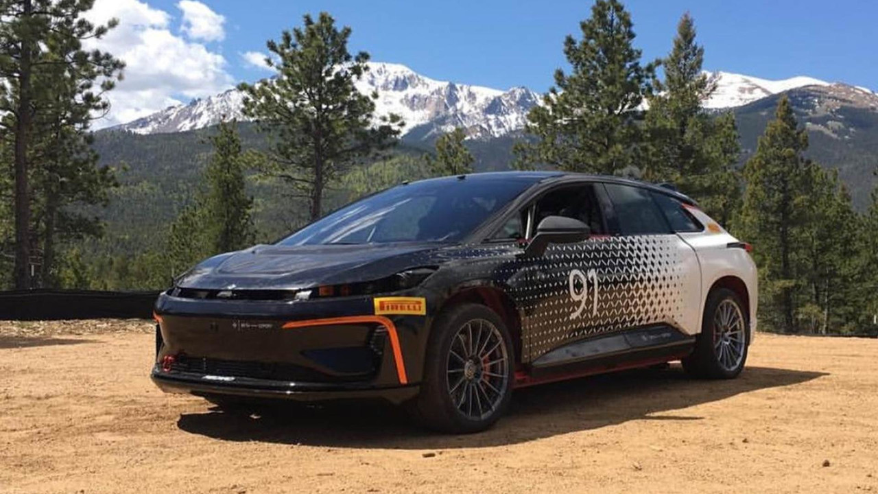 Faraday Future 91 at Pikes Peak