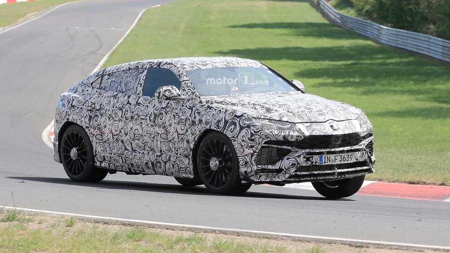 Lamborghini Urus Nurburgring Spy Photos