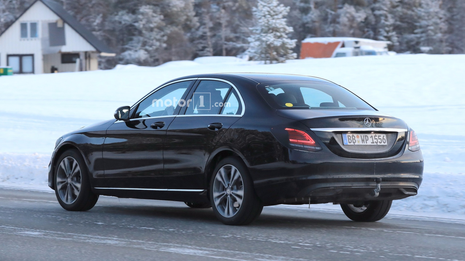 2018 Mercedes Benz C Class Facelift Prototype Reveals Production