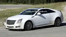 Cadillac CTS Coupe Spied Practically Uncovered