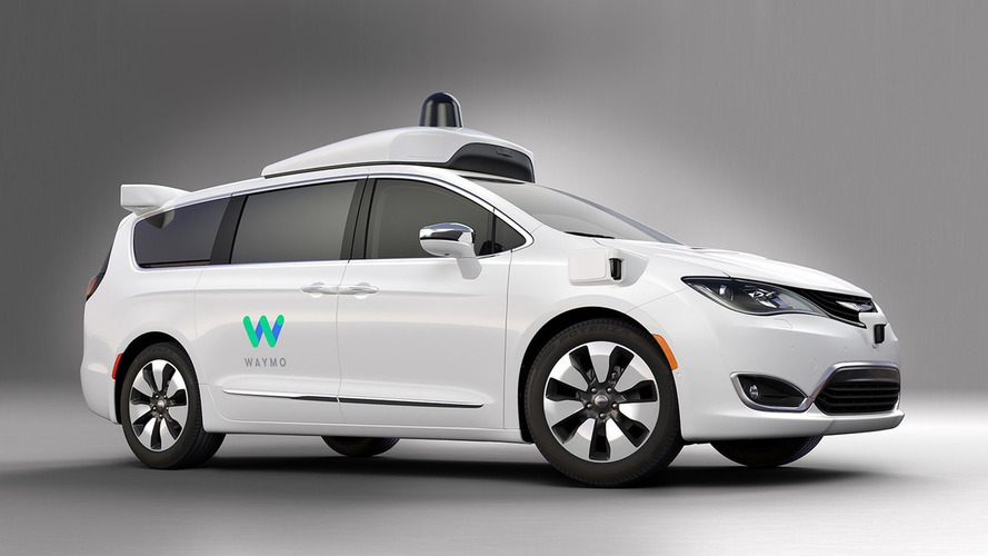 Waymo autonomous Chrysler Pacifica Hybrid