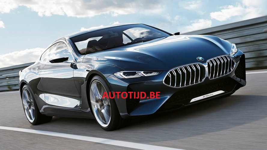 BMW 8 Series concept leaked official image