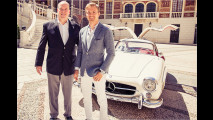 Fürst Albert von Monaco und Nico Rosberg: Mercedes 300 SL