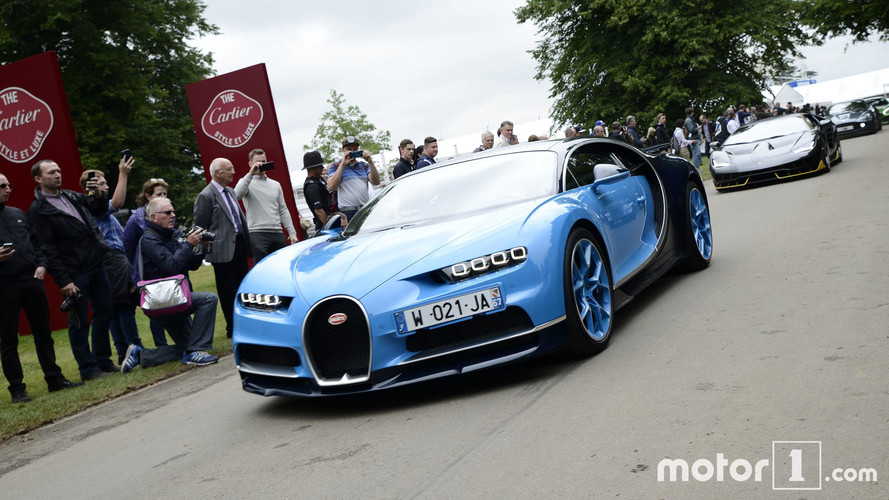 Goodwood 2017 - Bain de foule pour la Bugatti Chiron