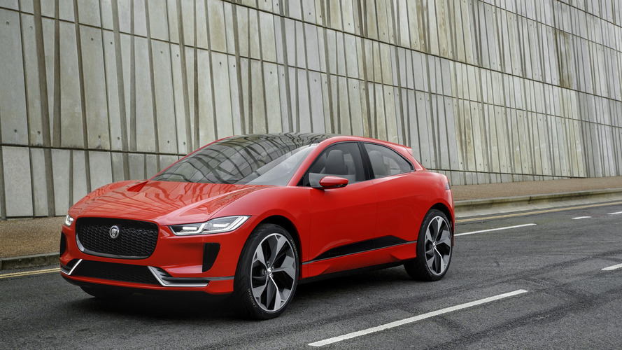 Jaguar I-Pace concept in London