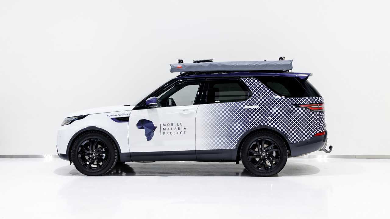 Mobile Malaria Project Land Rover Discovery