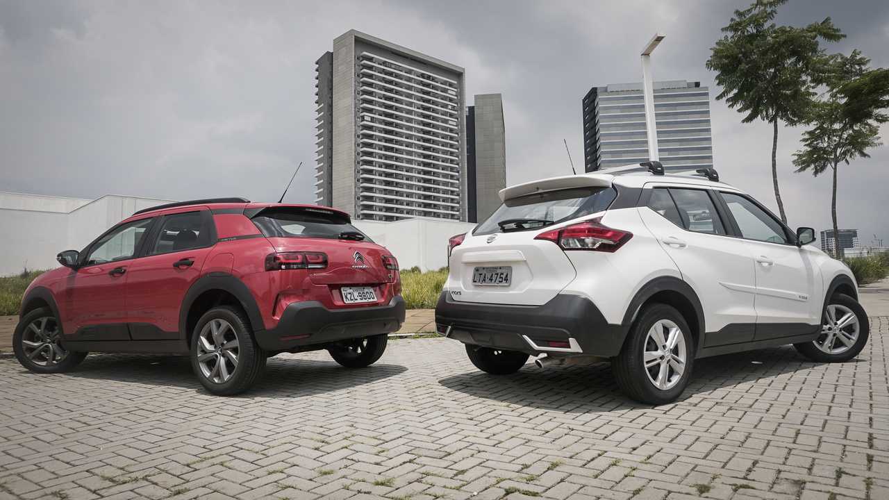 Citroën C4 Cacto x Nissan Kicks
