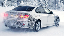 2016 BMW 3-Series hybrid spy photo