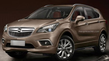 Next-gen Opel Antara artist rendering