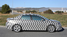 Citroen compact sedan spy photo