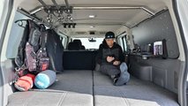 Nissan NV350 Caravan ES Mobility Concept Fishing Resting
