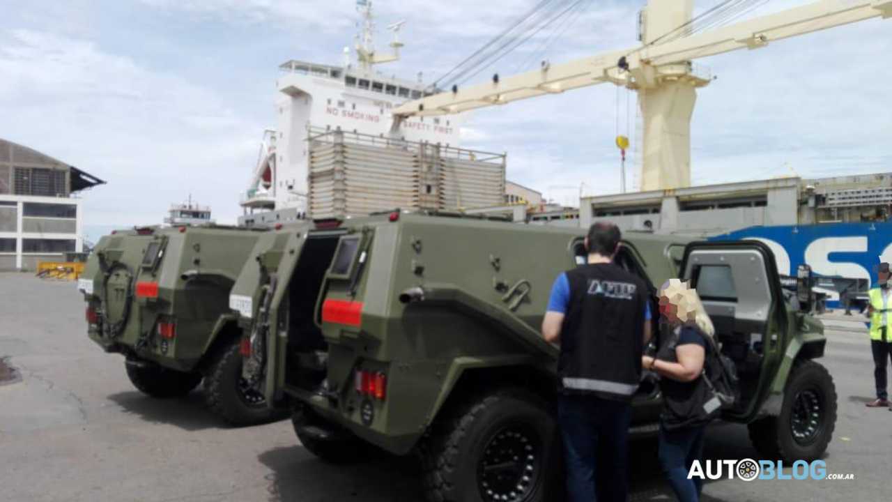 Llegaron los blindados chinos para la Cumbre del G20 en Buenos Aires