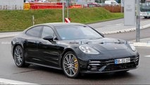 Makyajlı Porsche Panamera Casus Fotoğraflar