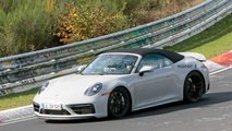 Porsche 911 GTS Cabriolet spy photo