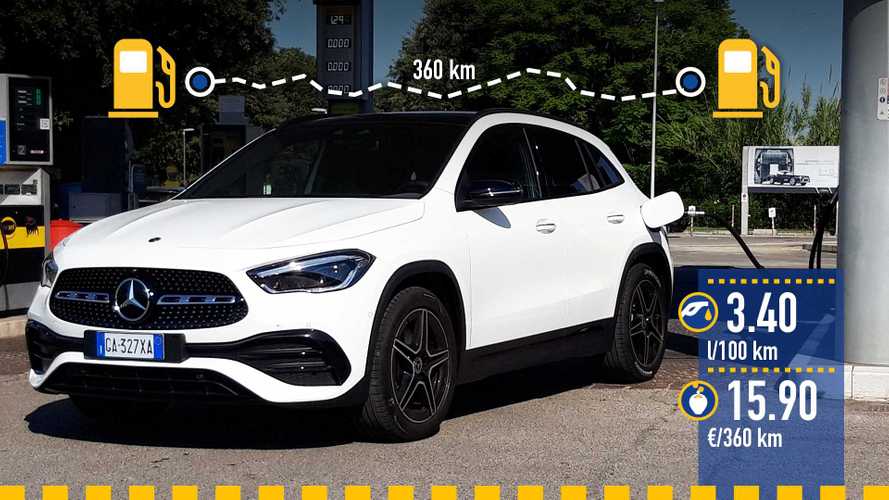 Mercedes GLA diesel 4Matic, la prova dei consumi reali