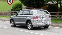 2021 Skoda Kodiaq facelift spy photo