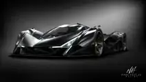 Hypercar Wild Devel Sixteen imaginée par Motor1.com Reader
