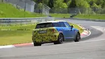 Mini Countryman Spied Test al Nurburgring