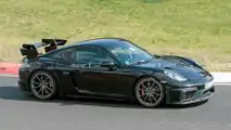 2022 Porsche 718 Cayman GT4 RS Spionagefoto