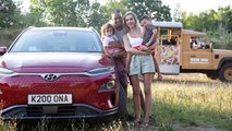 UK safari re-opens using electric vehicles
