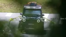 New Mercedes-Benz G550 4×4² spy photo