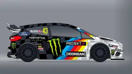 Электрокар STARD Ford Fiesta ERX Кена Блока