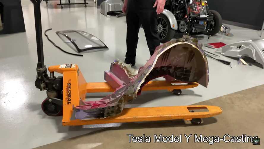 How Big Is The Tesla Model Y Mega-Casting? Check It Out Here